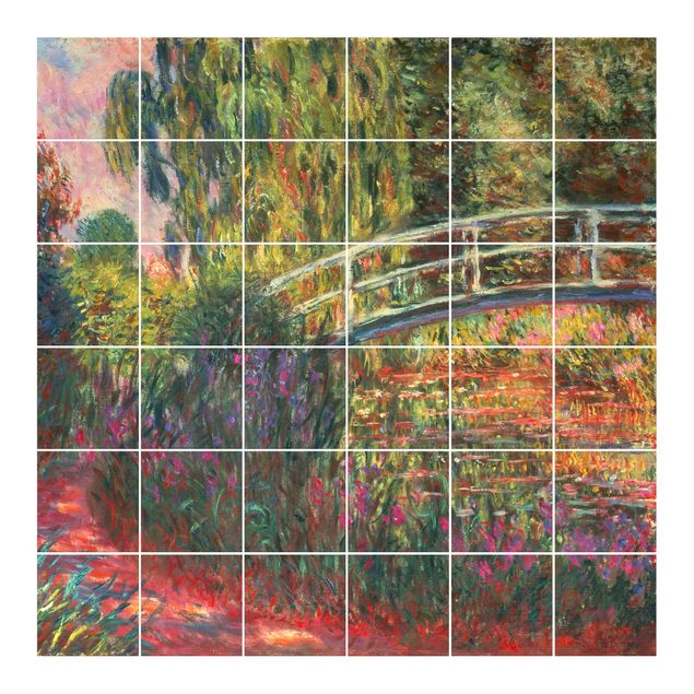 Art styles Claude Monet - Japanese Bridge In The Garden Of Giverny