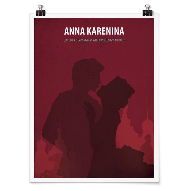 Prints abstract Film Poster Anna Karenina
