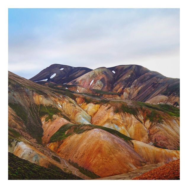 Prints landscape Colourful Mountains In Iceland