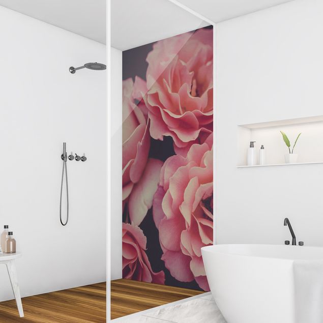 Shower wall cladding - Paradisical Roses
