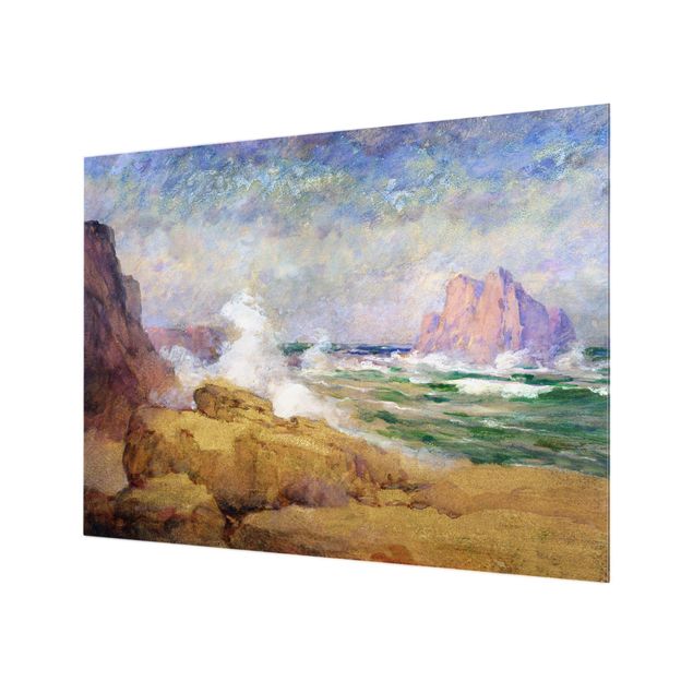 Splashback - Ocean Ath the Bay Painting - Landscape format 4:3