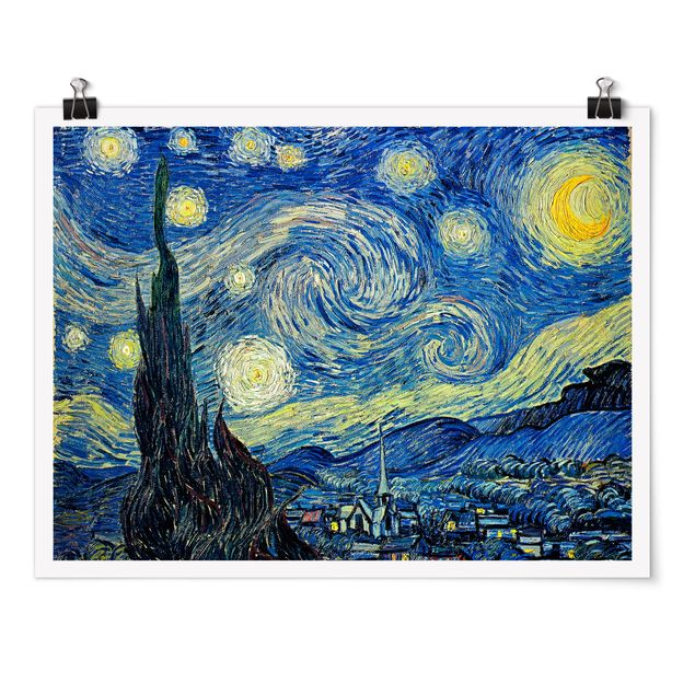 Post impressionism Vincent Van Gogh - The Starry Night