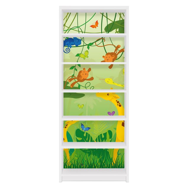 Self adhesive furniture covering No.IS87 Jungle Game