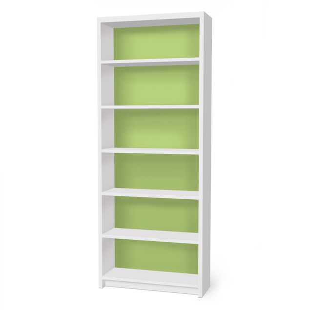 Adhesive film for furniture IKEA - Billy bookcase - Colour Spring Green