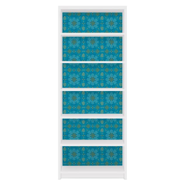 Adhesive films turquoise Oriental Ornament Turquoise