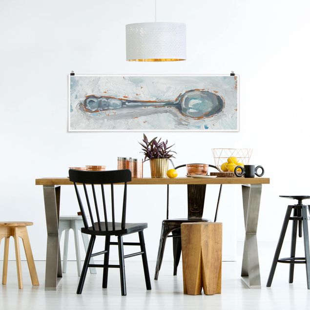Modern art prints Impressionistic Cutlery - Spoon