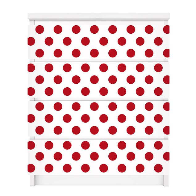 Adhesive films dots No.DS92 Dot Design Girly White