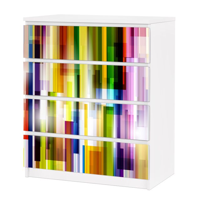 Adhesive films for furniture Rainbow Cubes
