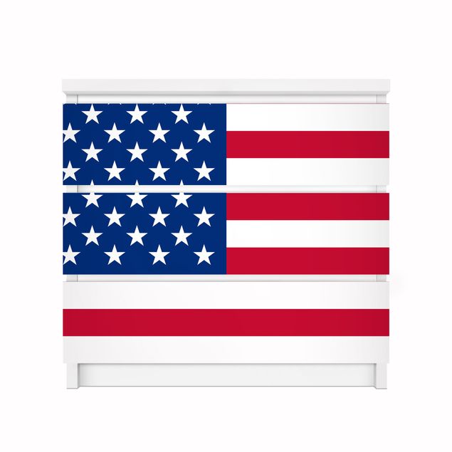 Adhesive films star Flag of America 1