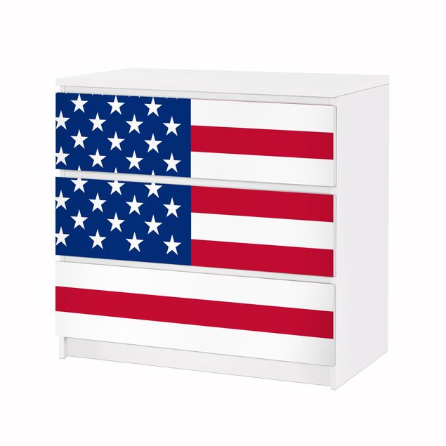 Self adhesive furniture covering Flag of America 1