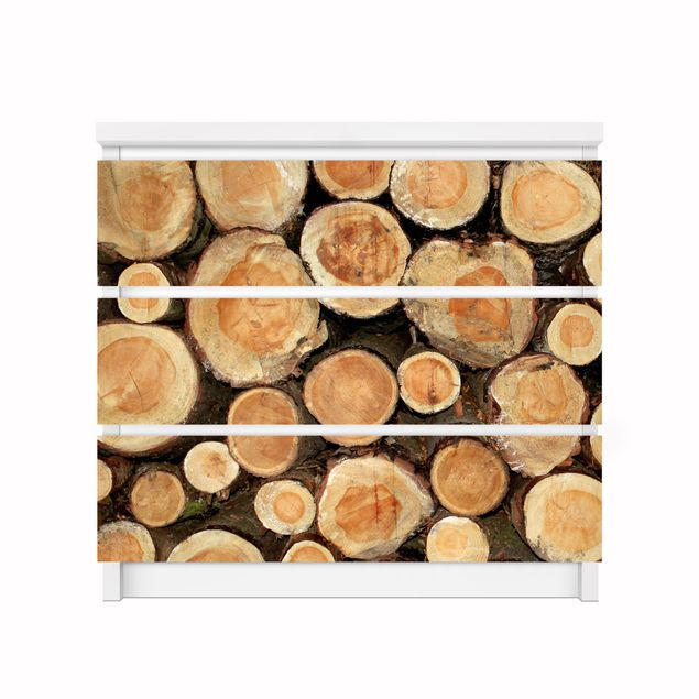 Adhesive films wood No.YK18 Tree Trunks