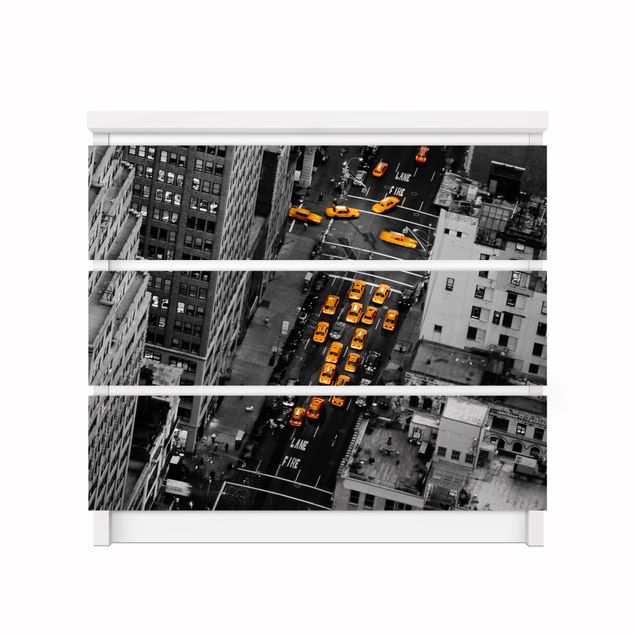 Self adhesive film Taxi Lights Manhattan