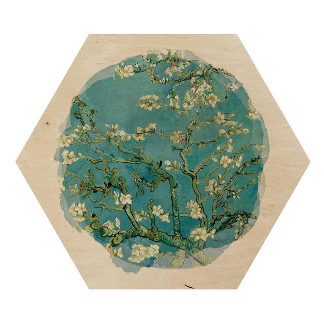 Art style WaterColours - Vincent Van Gogh - Almond Blossom