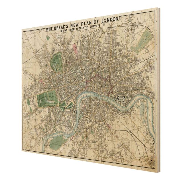 Prints Vintage Map London