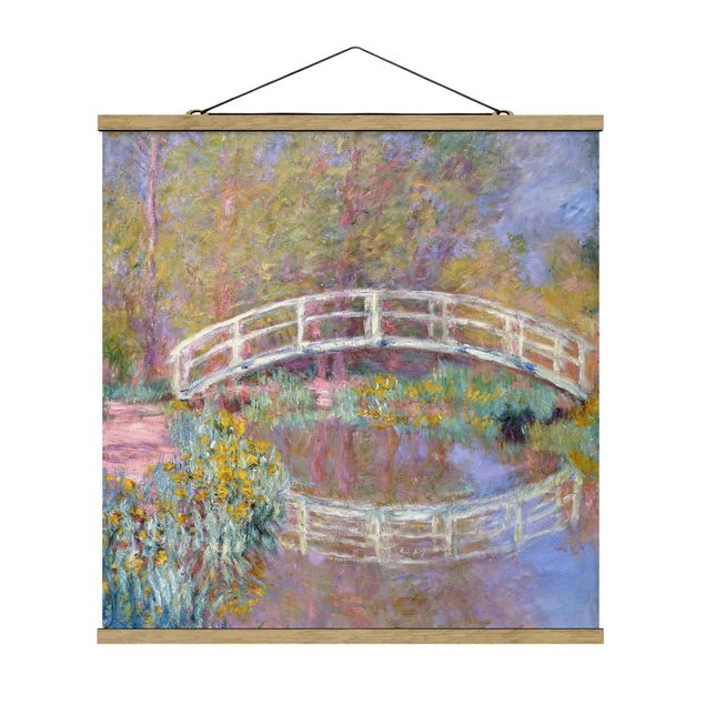 Prints landscape Claude Monet - Bridge Monet's Garden