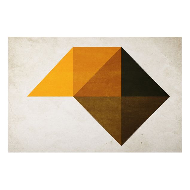 Canvas art Geometrical Trapezoid