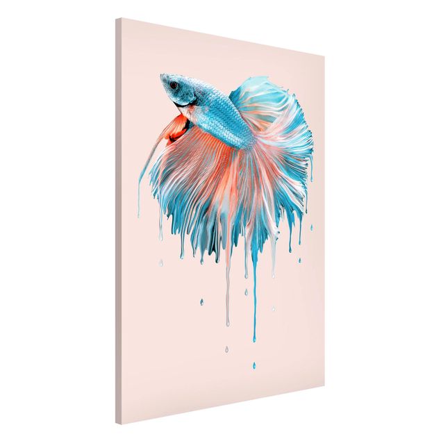 Prints fishes Melting Fish