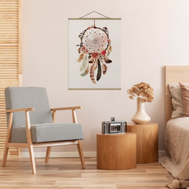 Prints vintage Dream Catcher With Beads