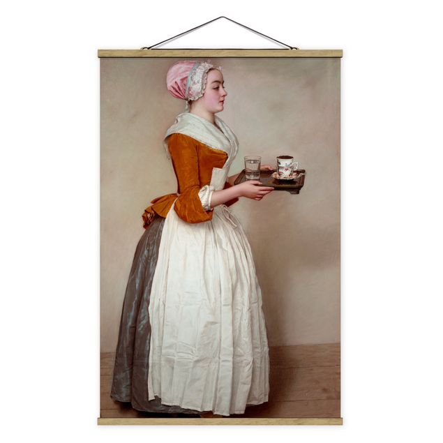 Modern art prints Jean Etienne Liotard - The Chocolate Girl