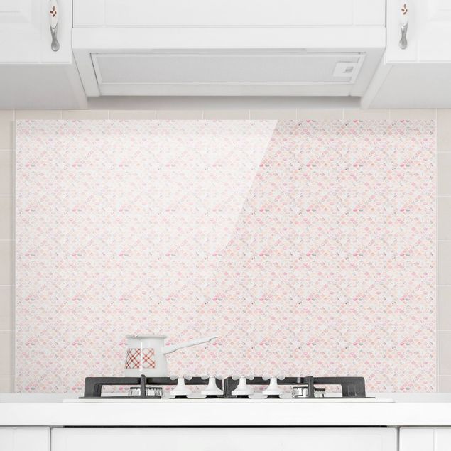 Kitchen Marble Pattern Rosé