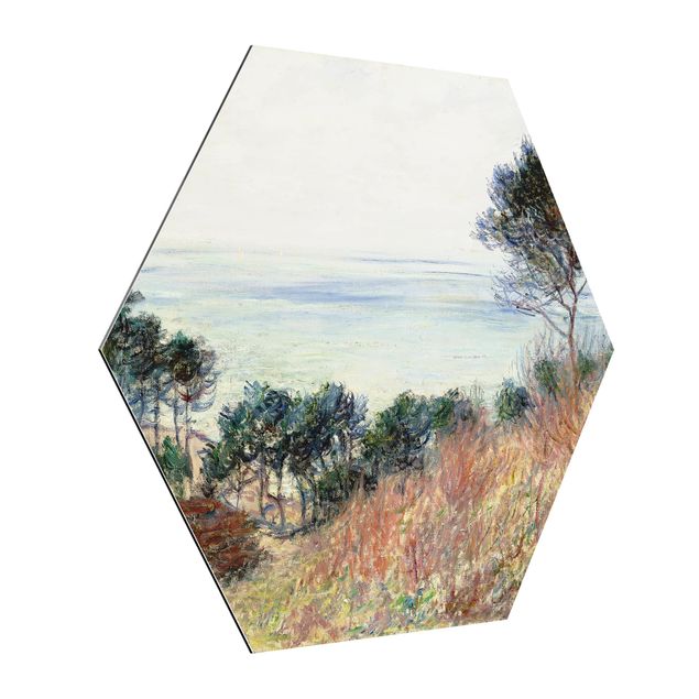 Prints landscape Claude Monet - The Coast Of Varengeville
