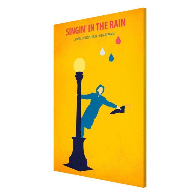 Contemporary art prints Film Poster Singing In The Rain