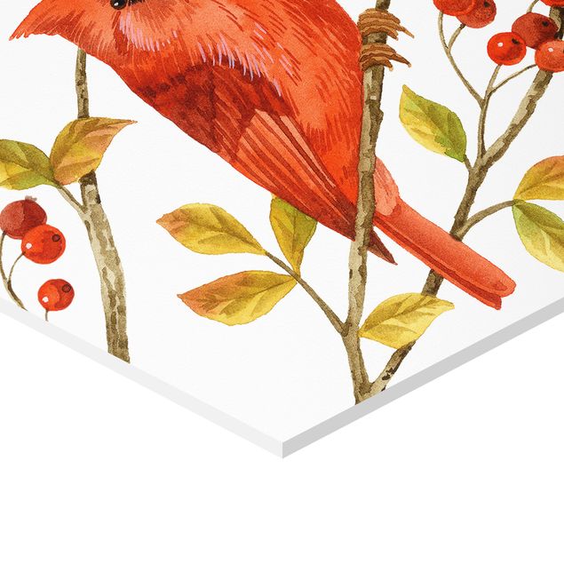 Prints Birds And Berries Set II