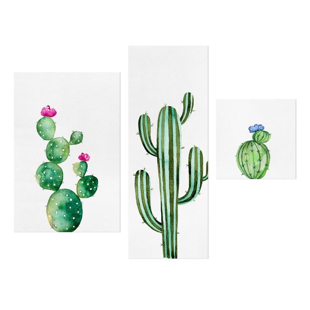 Prints Watercolour Cactus Set