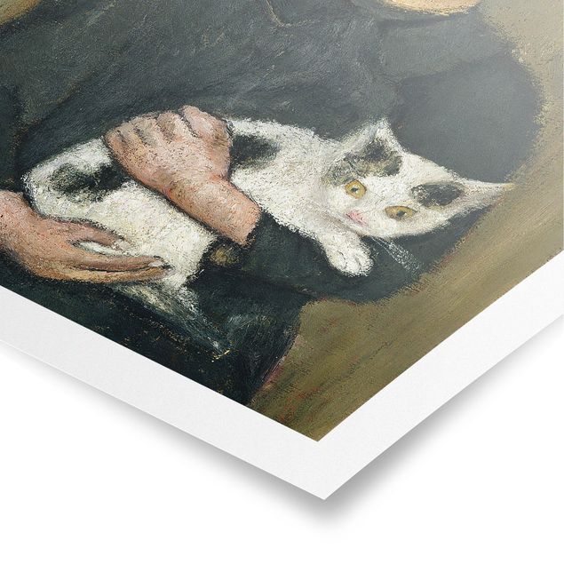 Art prints Paula Modersohn-Becker - Boy with Cat