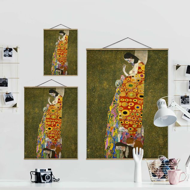 Naked wall art Gustav Klimt - Hope II