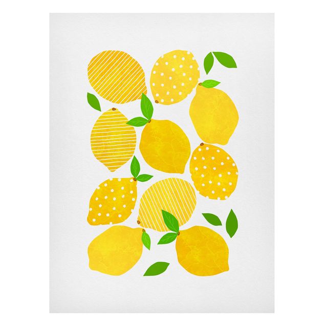Art posters Lemon With Dots