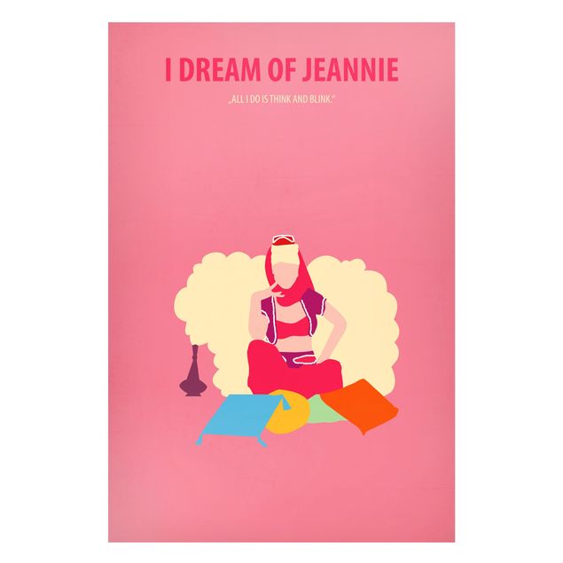 Canvas art Film Poster I Dream Of Jeannie