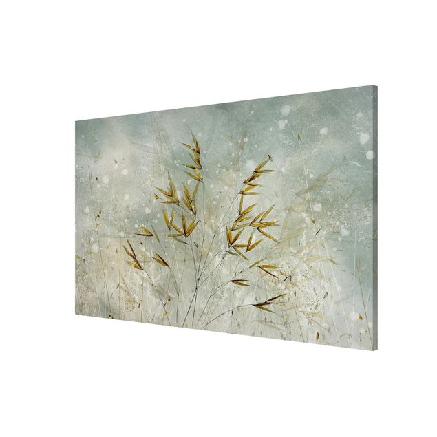 Vintage wall art Delicate Branches In Winter Fog