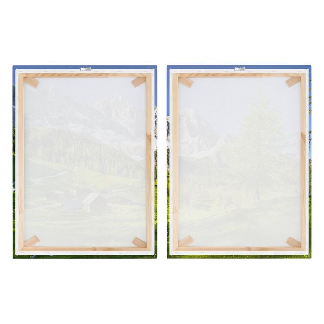Prints modern Styria Alpine Meadow