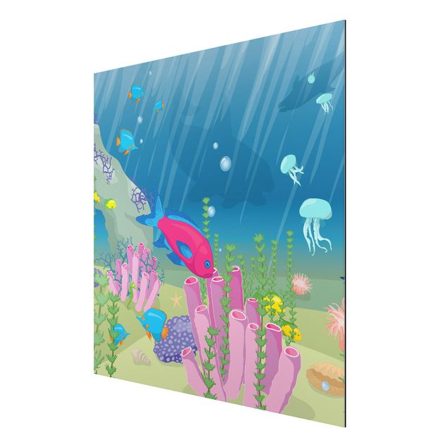 Animal canvas No.RY25 Underwater World