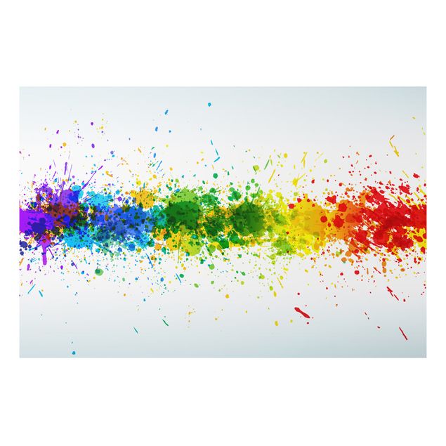 Prints abstract Rainbow Splatter