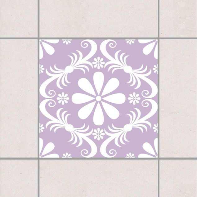 Kitchen Flower Design Lavender