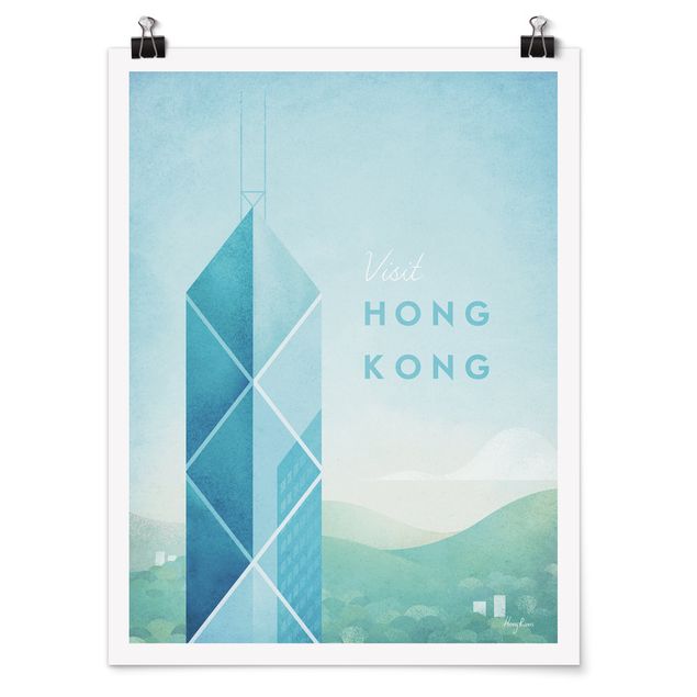 Art posters Travel Poster - Hong Kong