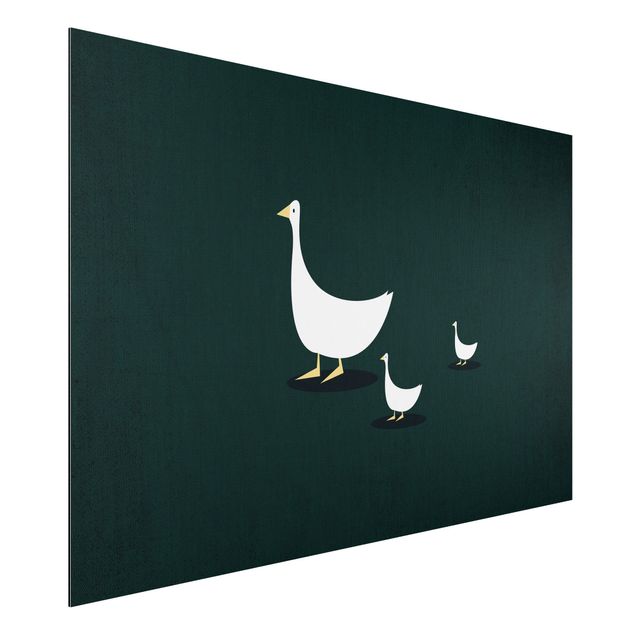 Kids room decor Goose Family On A Trip