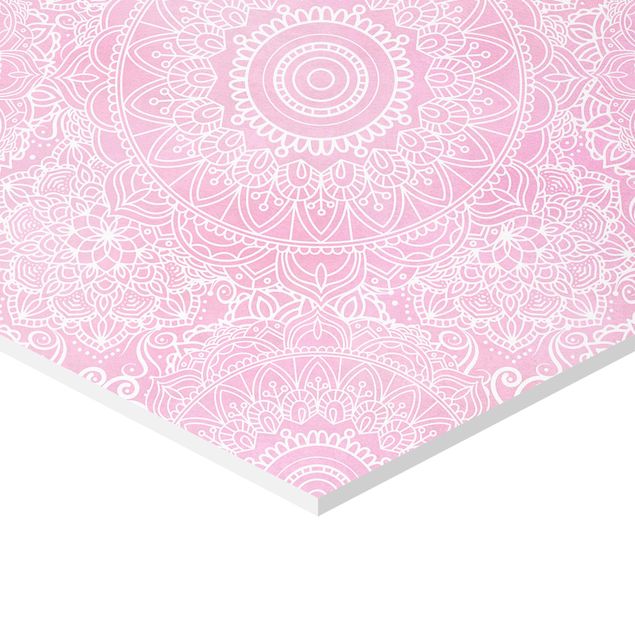 Prints Pattern Mandala Pink