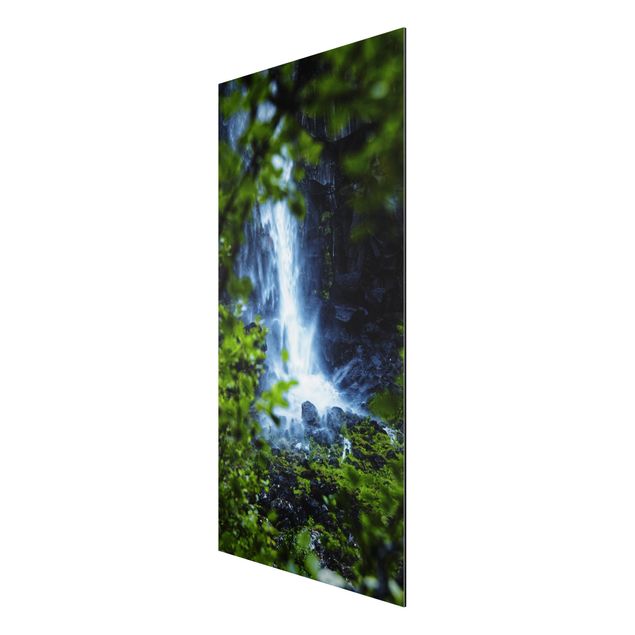 Contemporary art prints View Of Waterfall