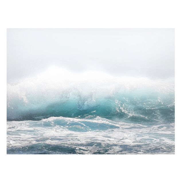 Landscape canvas prints Large Wave Hawaii