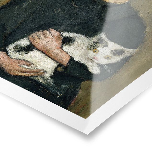Art posters Paula Modersohn-Becker - Boy with Cat