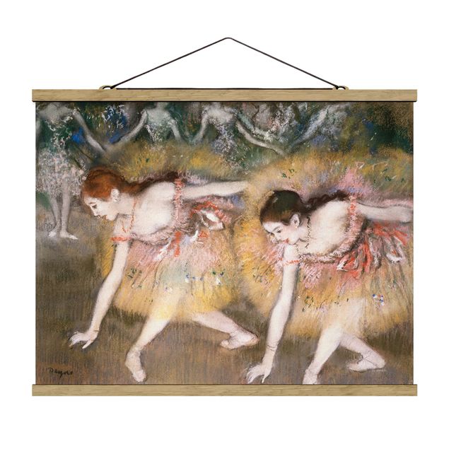 Art prints Edgar Degas - Dancers Bending Down