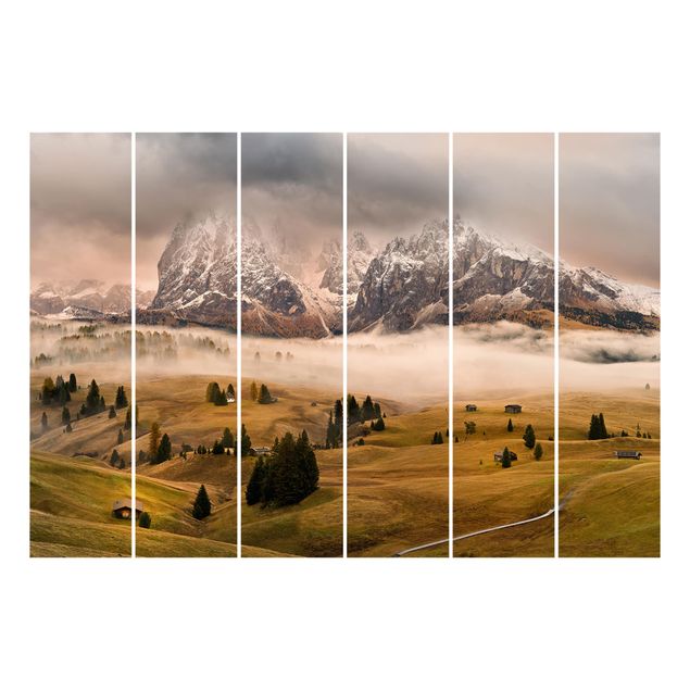 Panel curtains Myths of the Dolomites
