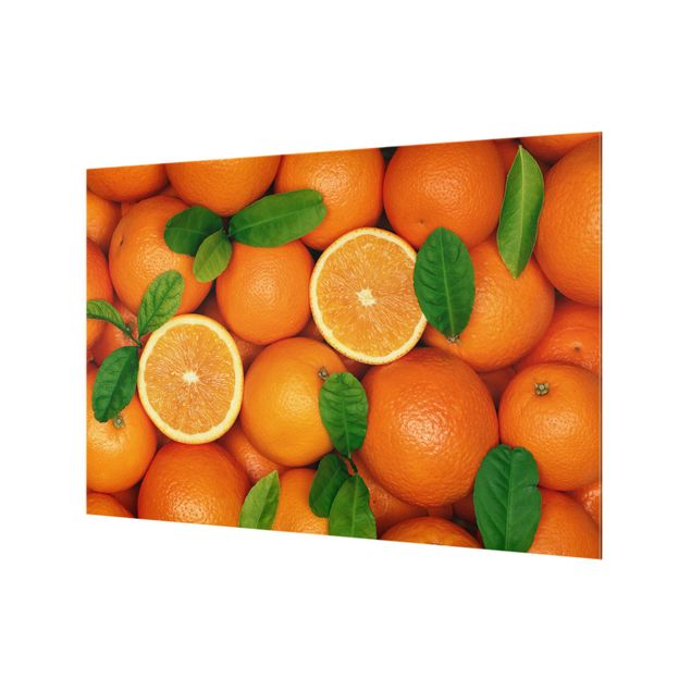 Glass Splashback - Juicy Oranges - Landscape 2:3