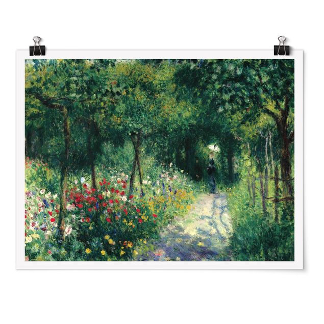 Landscape wall art Auguste Renoir - Women In A Garden