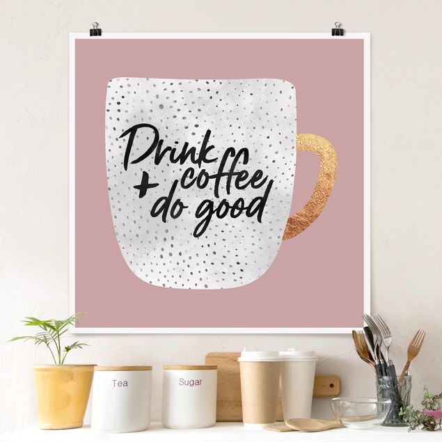 Kitchen Drink Coffee, Do Good - White