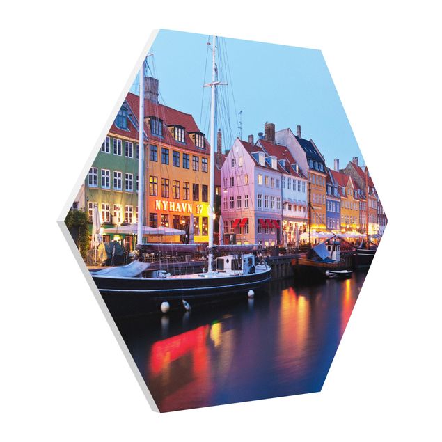 Forex prints Copenhagen Harbor In The Evening
