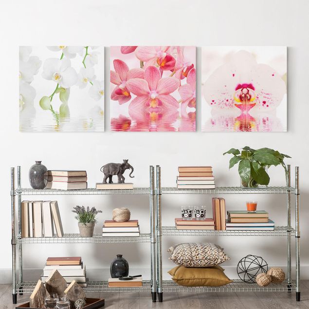 Orchid pictures on canvas Orchids On Water